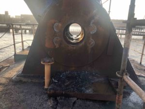 The fit after dismantling the shaft